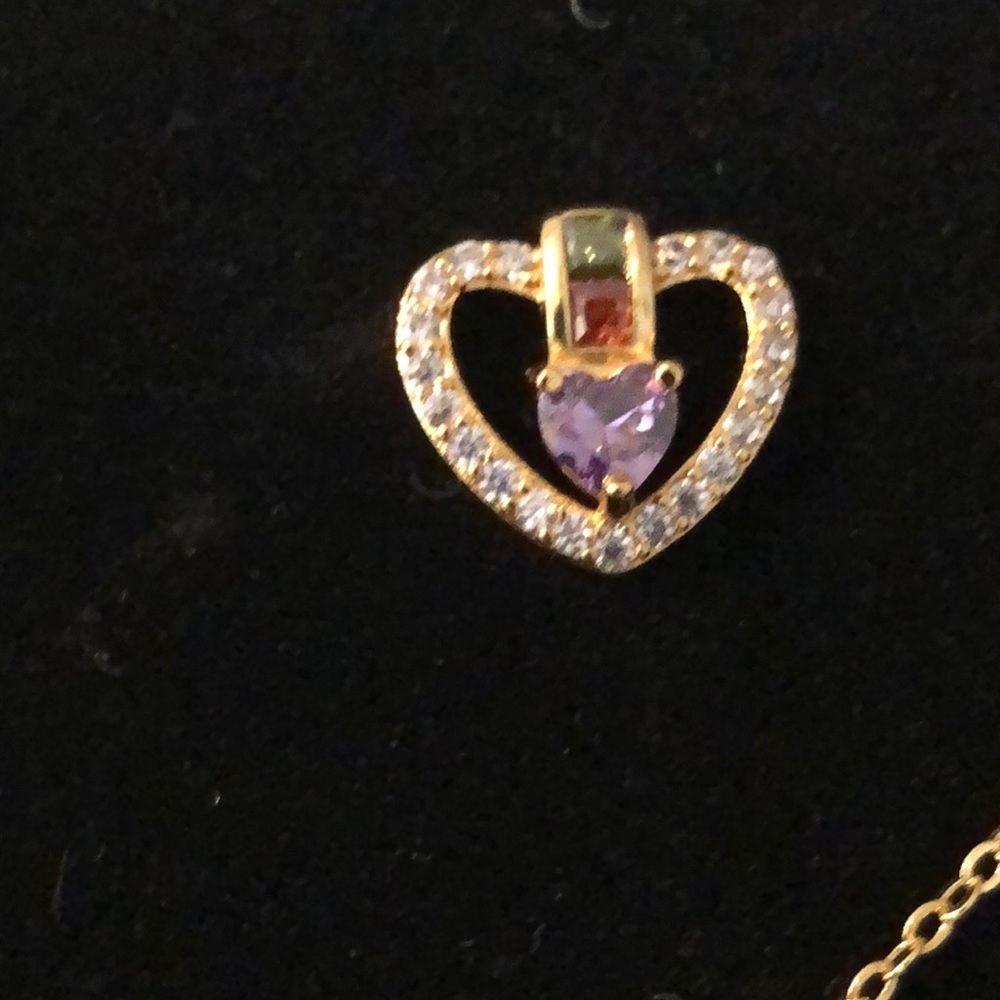 Tri-Color Necklace Set - Picture 9 of 11